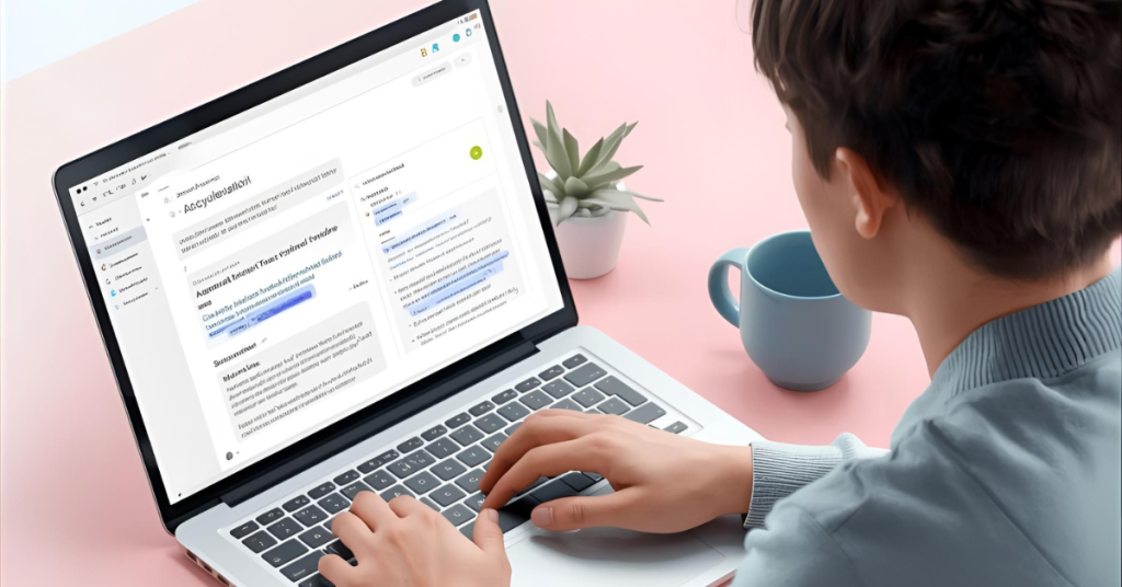student using AI write your assignments better