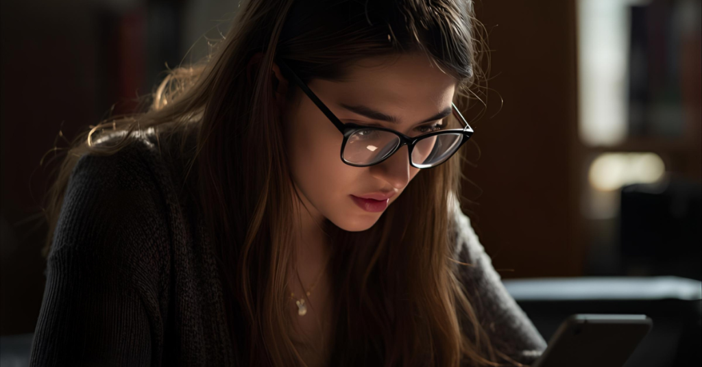 AI Language Tools Comparison student using AI language learning app on smartphone