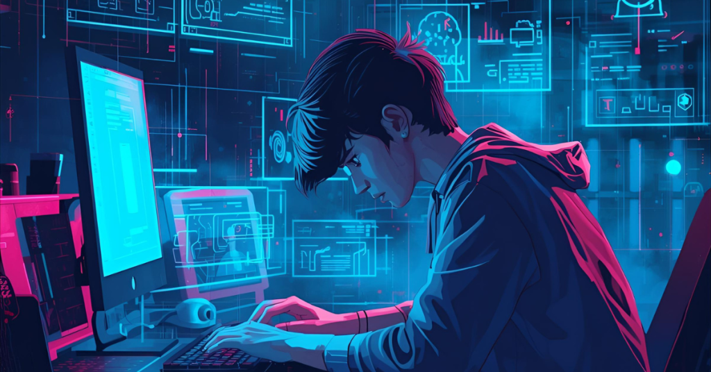 AI study routine flowchart AI study routine flowchart