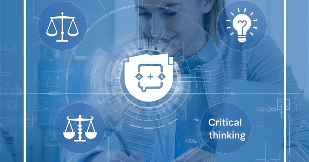 Student using AI educational tool