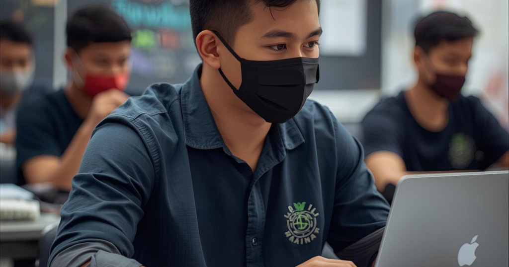 Students using AI tools for student projects.